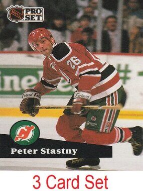 Peter Stastny Hockey Card Collection